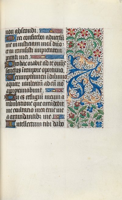 Timebog Brug af Rouen: fol. 82r, ca. 1470. af Master of the Geneva Latini