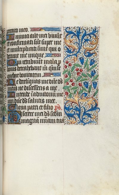 Timebog Brug af Rouen: fol. 85r, ca. 1470. af Master of the Geneva Latini