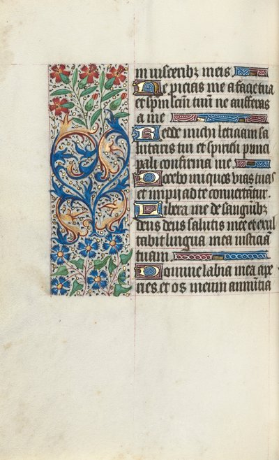 Timebog Brug af Rouen: fol. 86v, ca. 1470. af Master of the Geneva Latini