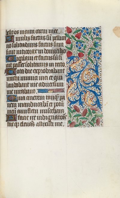 Timebog Brug af Rouen: fol. 88r, ca. 1470. af Master of the Geneva Latini