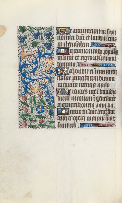 Timebog Brug af Rouen: fol. 89v, ca. 1470. af Master of the Geneva Latini
