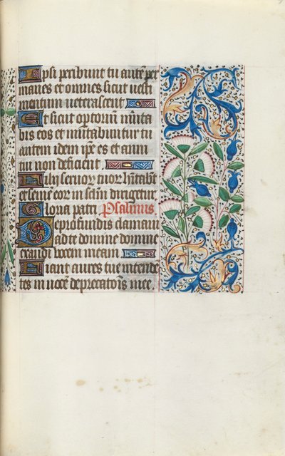 Timebog Brug af Rouen: fol. 90r, ca. 1470. af Master of the Geneva Latini