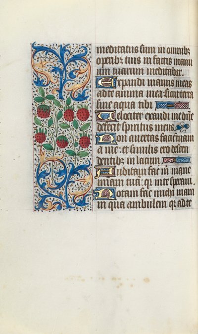 Timebog Brug af Rouen: fol. 91v, c. 1470. af Master of the Geneva Latini