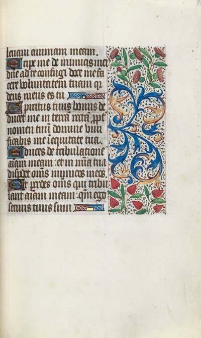 Timebog Brug af Rouen: fol. 92r, ca. 1470. af Master of the Geneva Latini