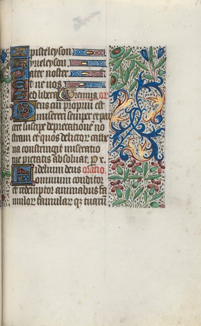 Timebog Brug af Rouen: fol. 96r, ca. 1470. af Master of the Geneva Latini