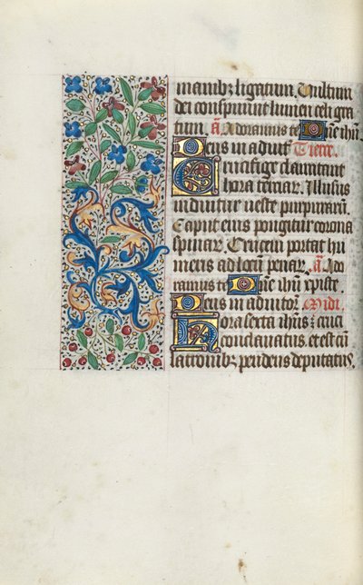 Timebog Brug af Rouen: fol. 97v, ca. 1470. af Master of the Geneva Latini