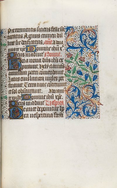 Timebog Brug af Rouen: fol. 98r, c. 1470. af Master of the Geneva Latini