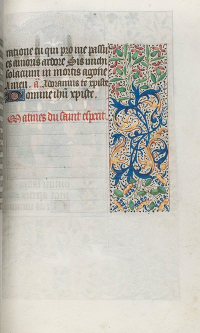 Timebog Brug af Rouen: fol. 99r, c. 1470. af Master of the Geneva Latini