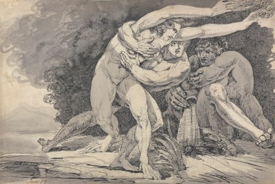 Apollo og Daphne af Master of the Giants