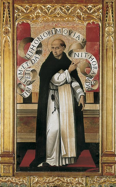 Saint Vincent Ferrer (1350-1419) (maleri) af Master of the Grifo
