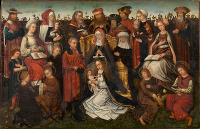 The Family of St. Anne, ca. 1500-10 (olie på panel) af Master of the Holy Family of St. Anne