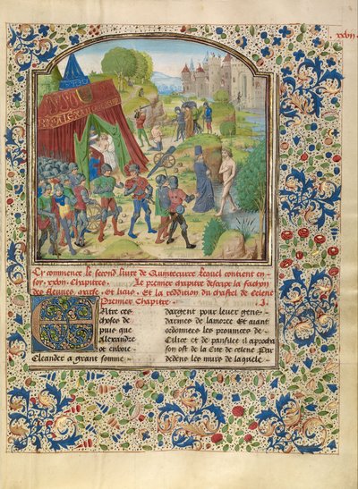 Alexanders sygdom ved Cydnus-floden og Sisinnes