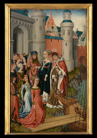 Panel fra Legenden om St. Ursula af Master of the Legend of St. Ursula