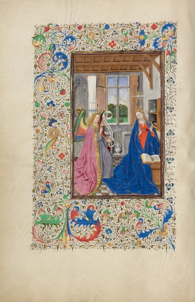 Bebudelsen af Master of the Llangattock Hours