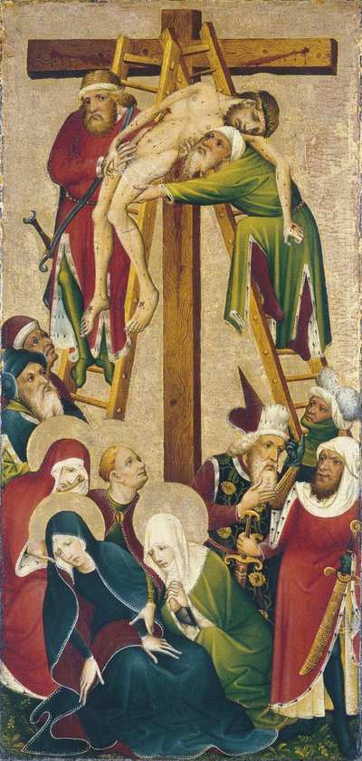 Nedstigningen fra korset af Master of the Middle Rhine
