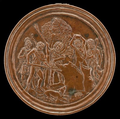 Meleager Hunting the Calydonian Boar, fjerde kvartal 15. århundrede. af Master of the Orpheus Legend
