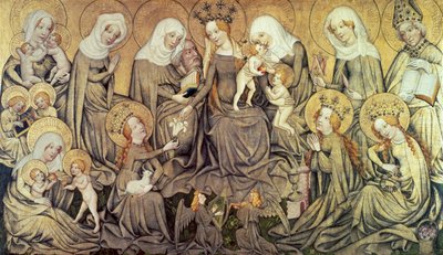 Midterpanel på Ortenberg-altertavlen, c1410-1420 af Master of the Ortenberg Altar