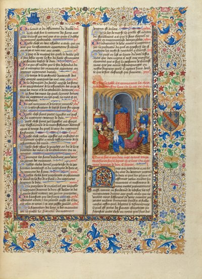 Djævlenes forkyndelse af Master of the Oxford Hours