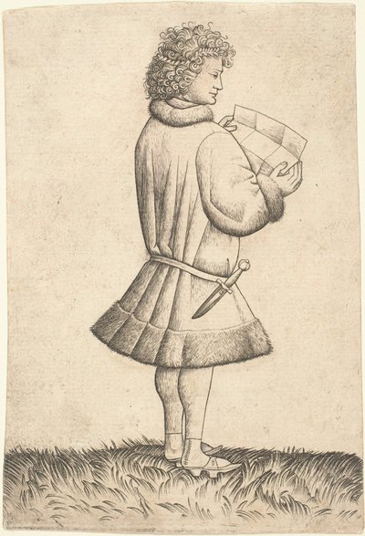 En digter læser af Master of the Playing Cards