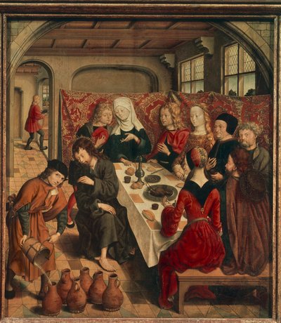 Bryllup i Cana af Master of the Saint Bartholomew Altarpiece