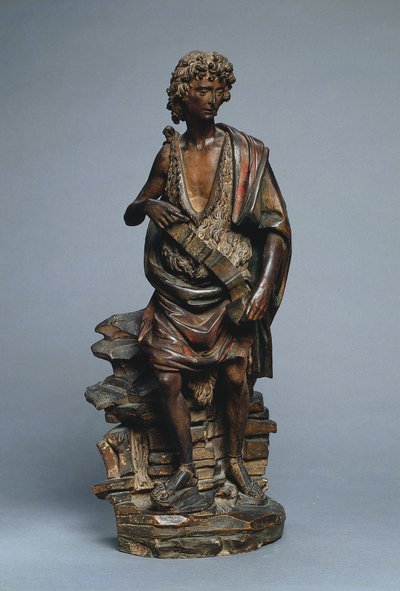 Sankt Johannes Døberen, ca. 1500-1525. af Master of the Saint John Statuettes