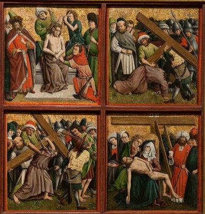 Altertavle med The Passion of Christ, ca. 1440