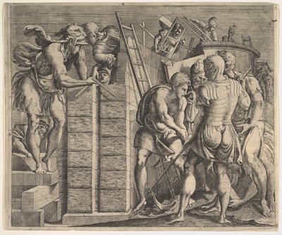 Cadmus Founding Theben, ca. 1543-44. af Master of the Story of Cadmus