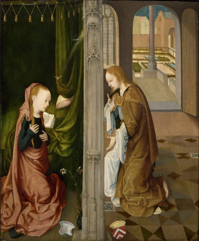 Bebudelsen, ca. 1470-1480 af Master of the Virgo Inter Virgines