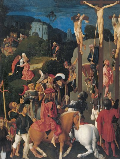 Korsfæstelsen af Master of the Virgo Inter Virgines