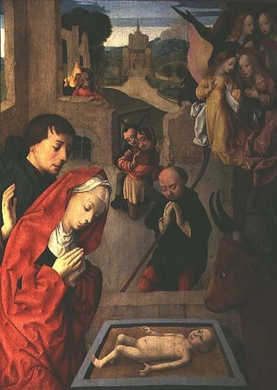 Fødselskirken, 1500 (panel) af Master of the Virgo Inter Virgines