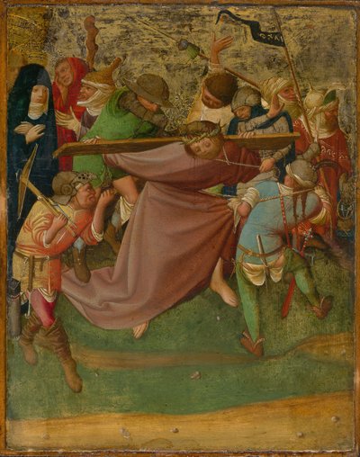 Kristus bærer korset, 142025. af Master of the Worcester Carrying of