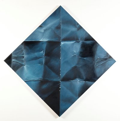 Blue Flame Lounge, 2013 (olie på lærred) af Mat Collishaw