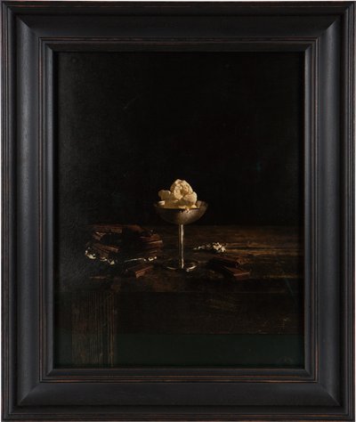 Last Meal on Death Row, Dobie Gillis Williams, 2012 (digitalt transfertryk på gedeskindspergament) af Mat Collishaw