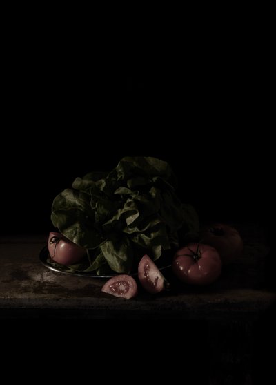 Sidste måltid på dødsgangen, Texas; Chester Wicker, 2011 (C-type fotografi) af Mat Collishaw