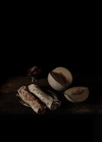 Sidste måltid på dødsgangen, Texas; Paul Nuncio, 2011 (C-type fotografi) af Mat Collishaw