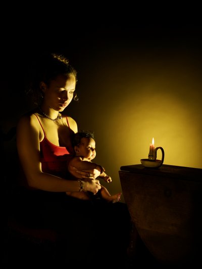 Single Nights 1, 2007 (C-type fotografi) af Mat Collishaw
