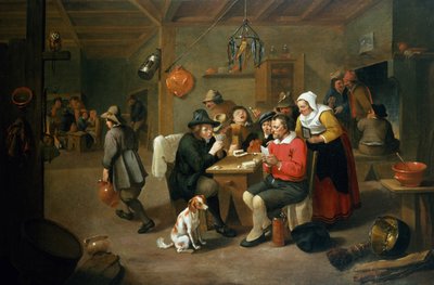 Kortspillerne af Matheus van Helmont