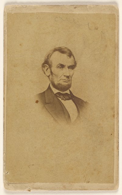 [Gravering af Abraham Lincoln efter et fotografi af Mathew B. Brady]. af Mathew B. Brady