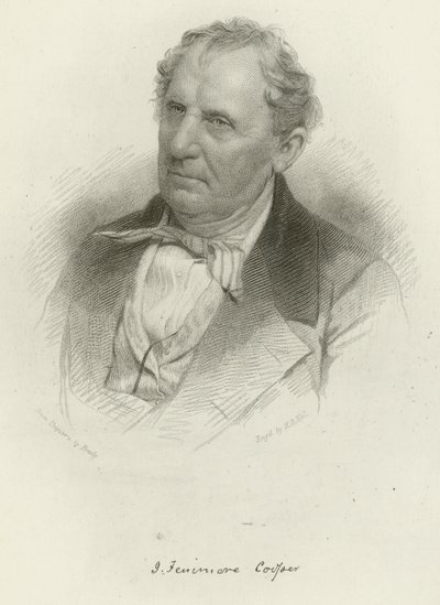 James Fenimore Cooper af Mathew B. Brady
