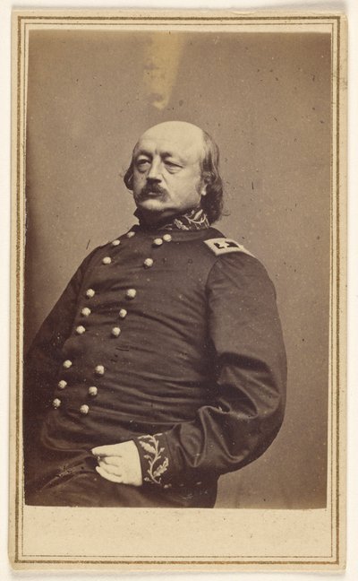 Generalmajor Benjamin Franklin Butler (1818 - 1893) af Mathew B. Brady