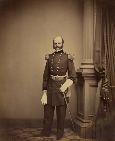 Generalmajor A. E. Burnside af Mathew B. Brady