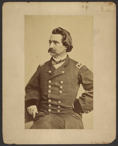 [Portræt af general John A. Logan] af Mathew B. Brady