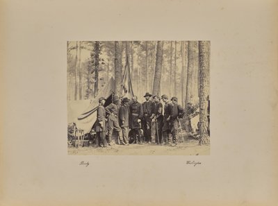 Potter og personale af Mathew B. Brady