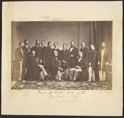Prinsen af Wales og følge (New York), 1860 af Mathew B. Brady