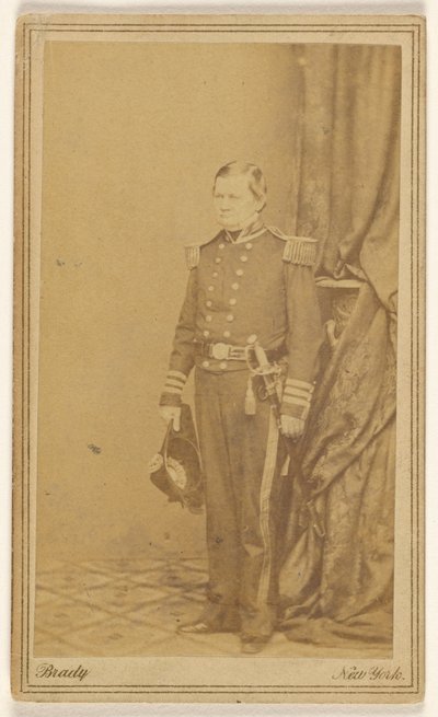 Konteradmiral Jas. Smith, U.S.N. Ch. Bu of Jacks & (---illeg.) Feb 9. 63. af Mathew B. Brady