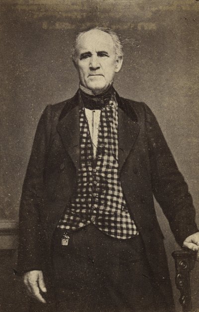 Sam Houston, ca. 1860-65 (albumen-sølvtryk) af Mathew B. Brady