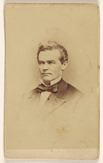 [Ukendt mand, afbildet i vignette-stil] af Mathew B. Brady