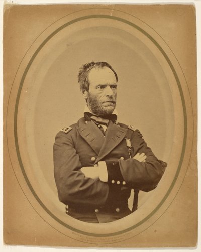 William Tecumseh Sherman af Mathew B. Brady