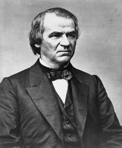 Andrew Johnson af Mathew Brady