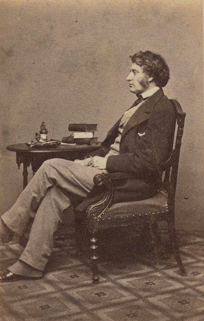 Portræt af Charles Sumner, 1860